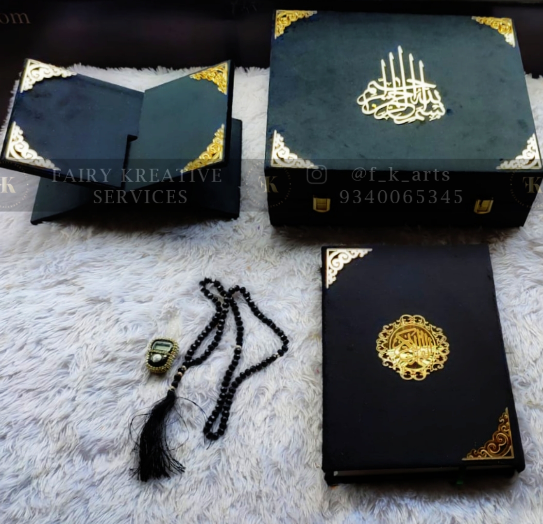 Black-Rehmat-Edition-Large-Quran-Set-Fairy-Kreative-Services